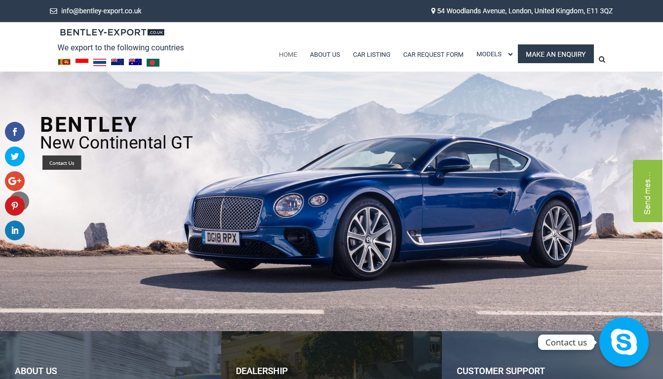 Bentley Export Group